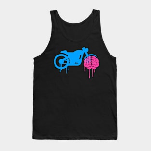 Brain Bike Tank Top